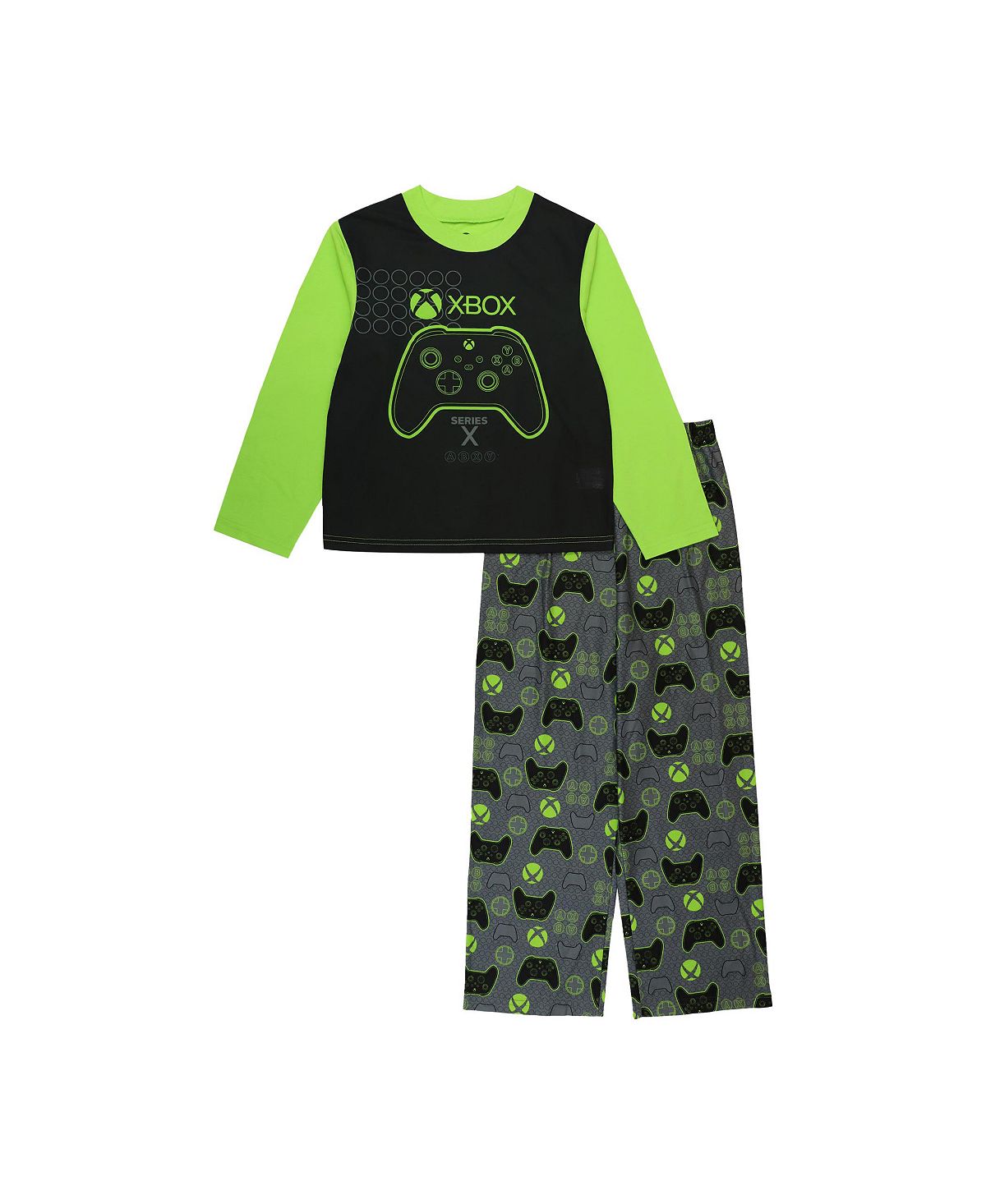 Футболка с накидами через голову для больших мальчиков и брюки с эластичной резинкой на талии, комплект из 2 предметов Xbox
