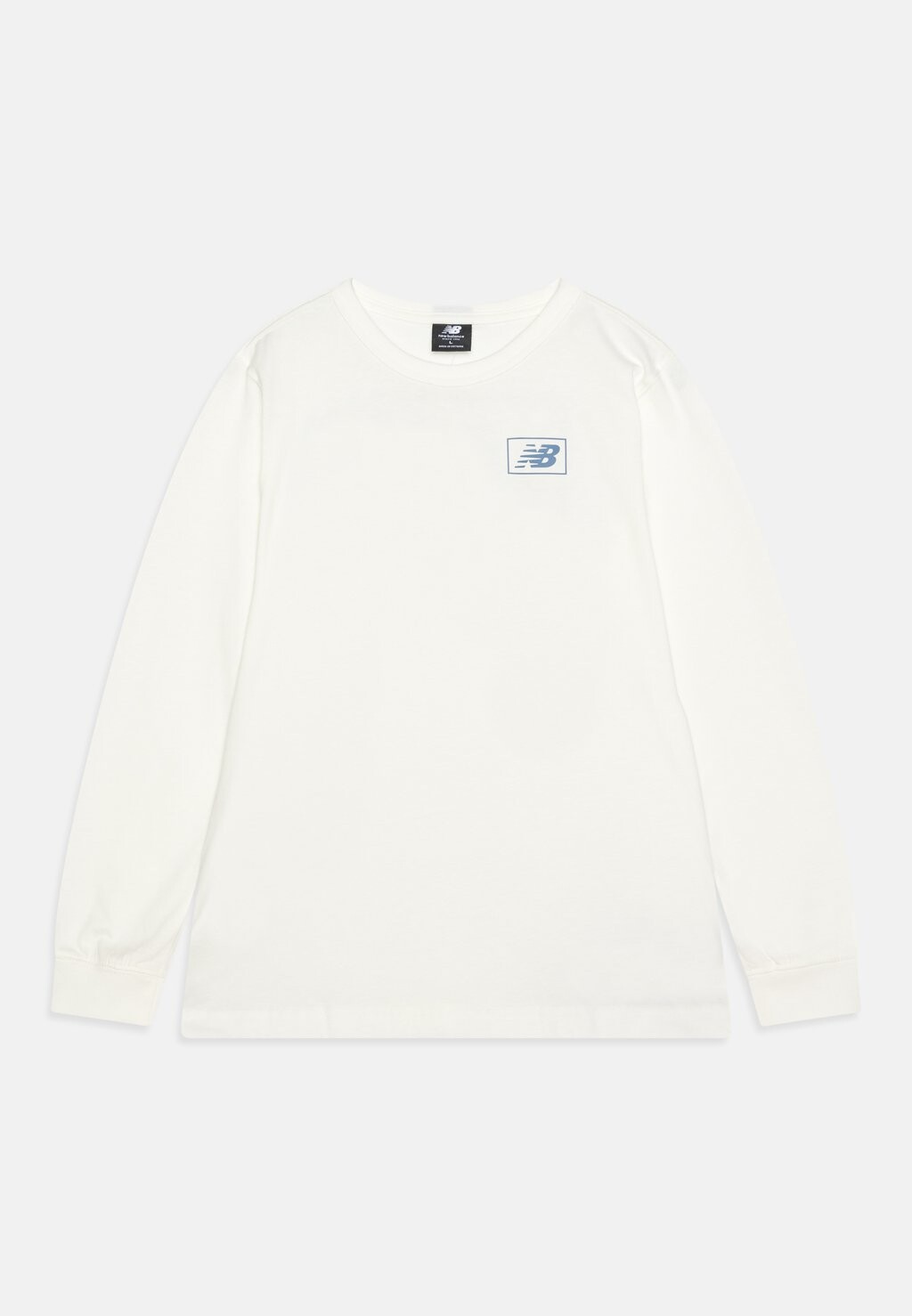 

Топ с длинными рукавами ESSENTIALS LONG SLEEVE UNISEX New Balance, цвет sea salt