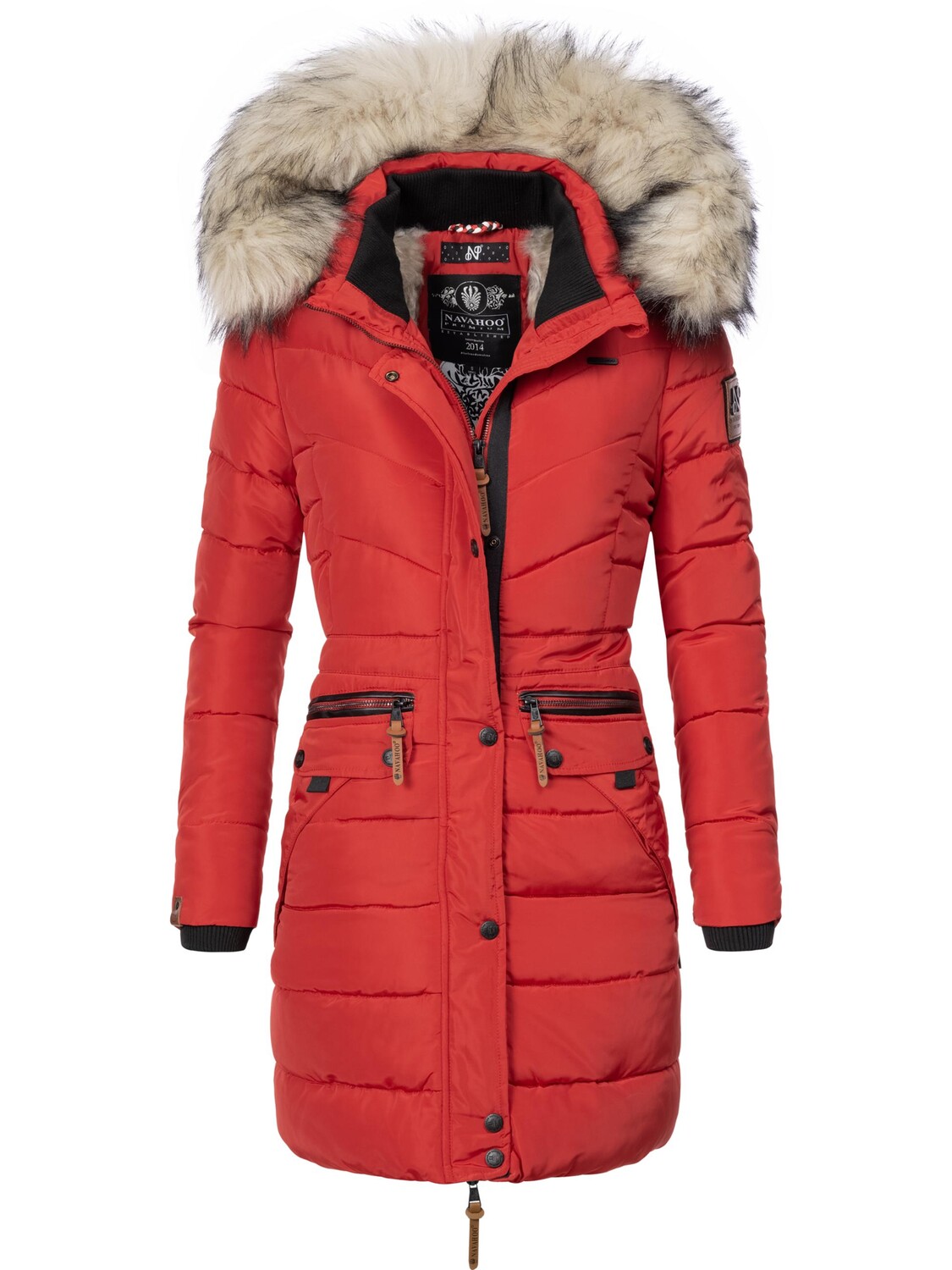 

Пуховик Navahoo Steppmantel Paula, красный