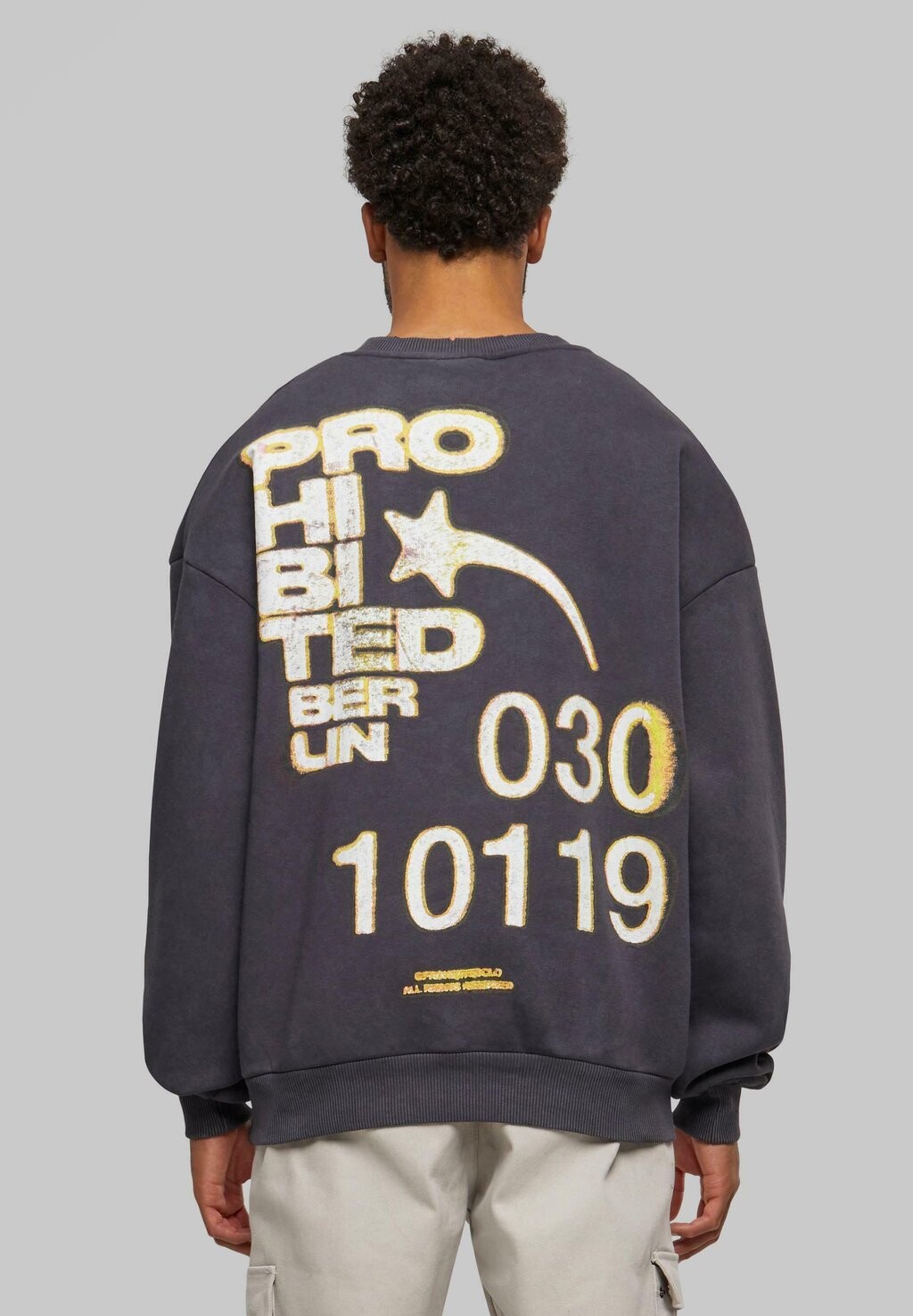 

Толстовка STAR CREW PROHIBITED, черный