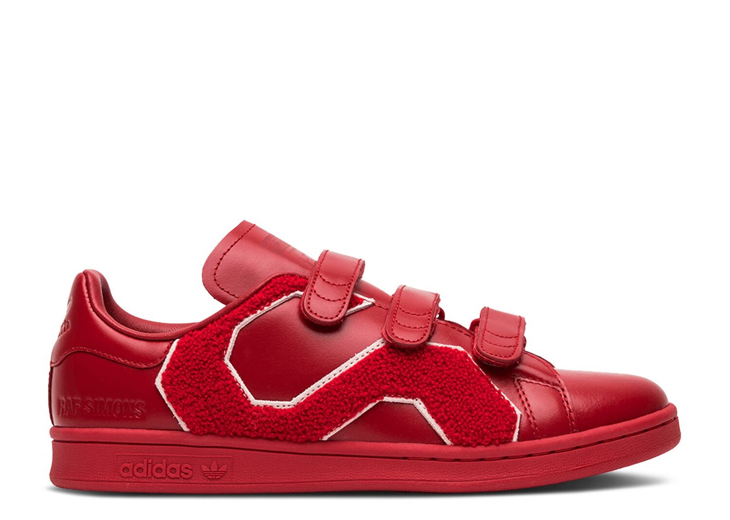 

Кроссовки adidas Raf Simons X Stan Smith Comfort Badge 'Power Red', красный