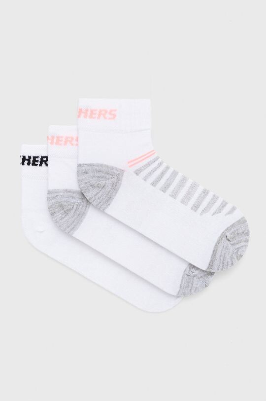 

Носки (3 шт.) Skechers, белый