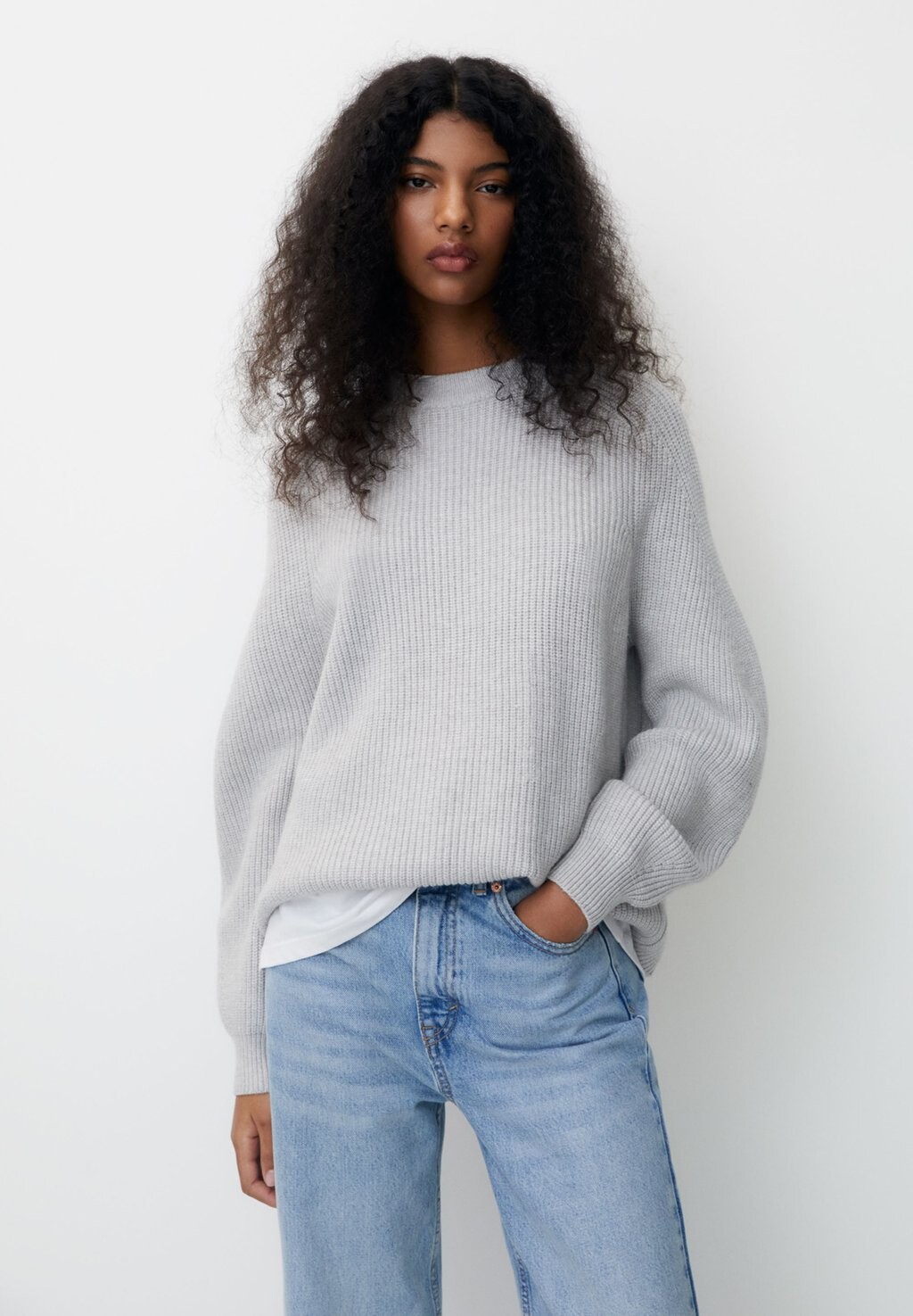 

Свитер Purl PULL&BEAR, цвет light grey