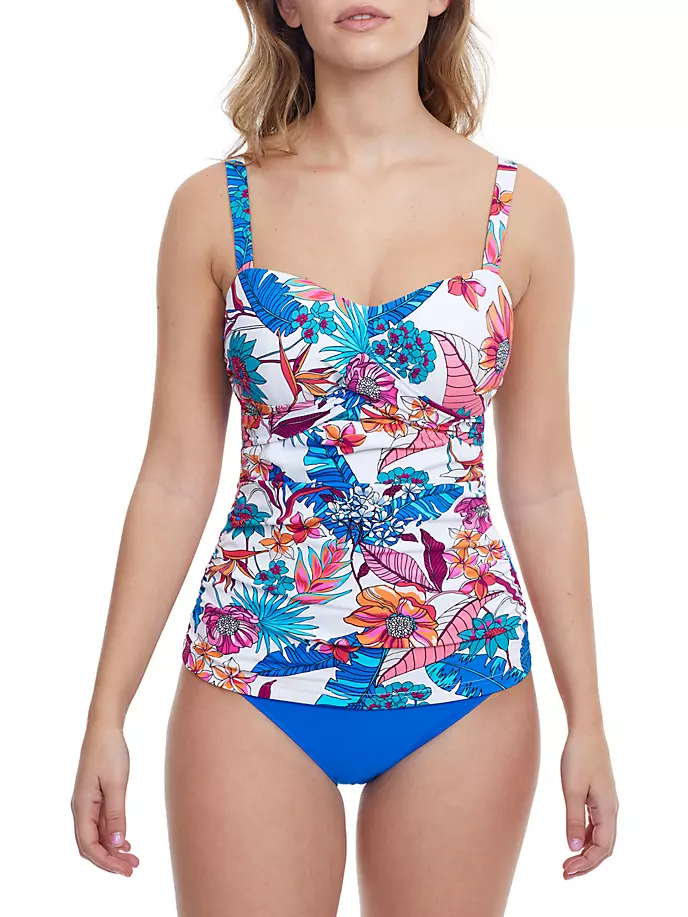 

Танкини Bohemian Gypsy D-Cup Gottex Swimwear, мультиколор