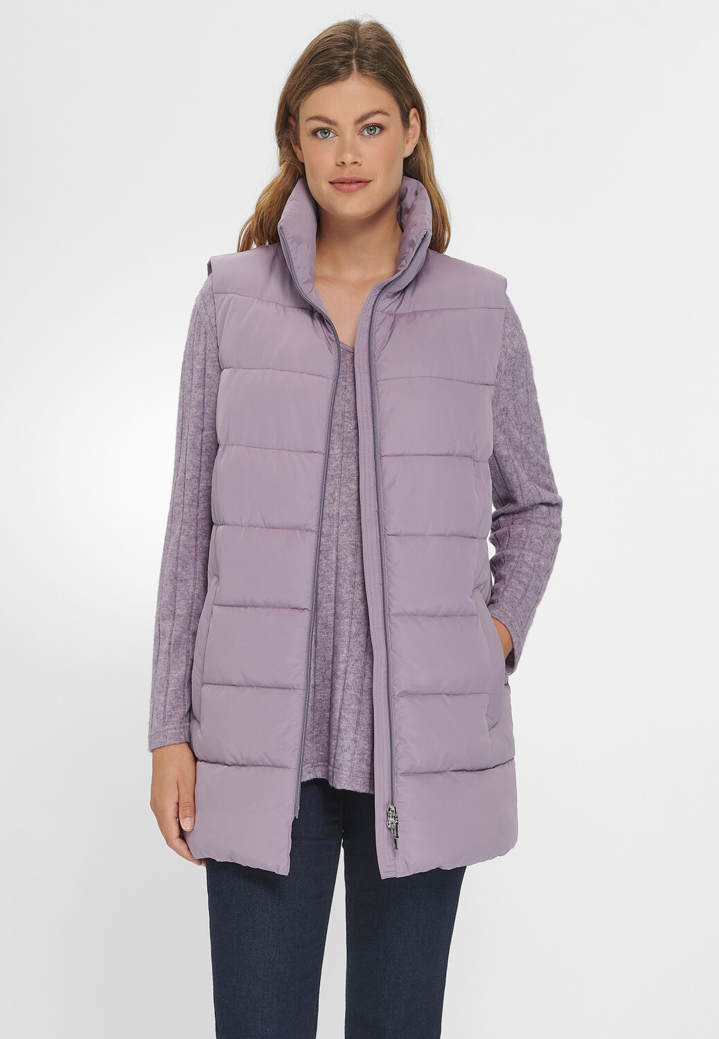 

Утепленный жилет ANNA AURA Vest, цвет pastelllila