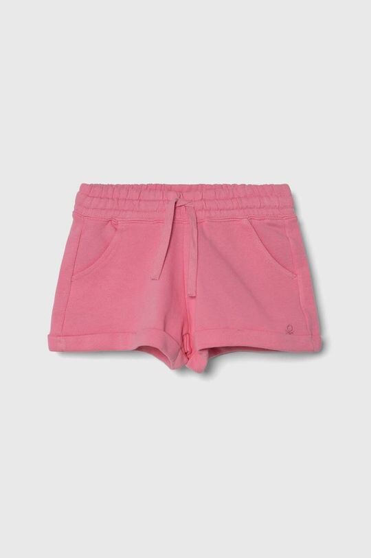 

United Colors of Benetton Детские хлопковые шорты, розовый