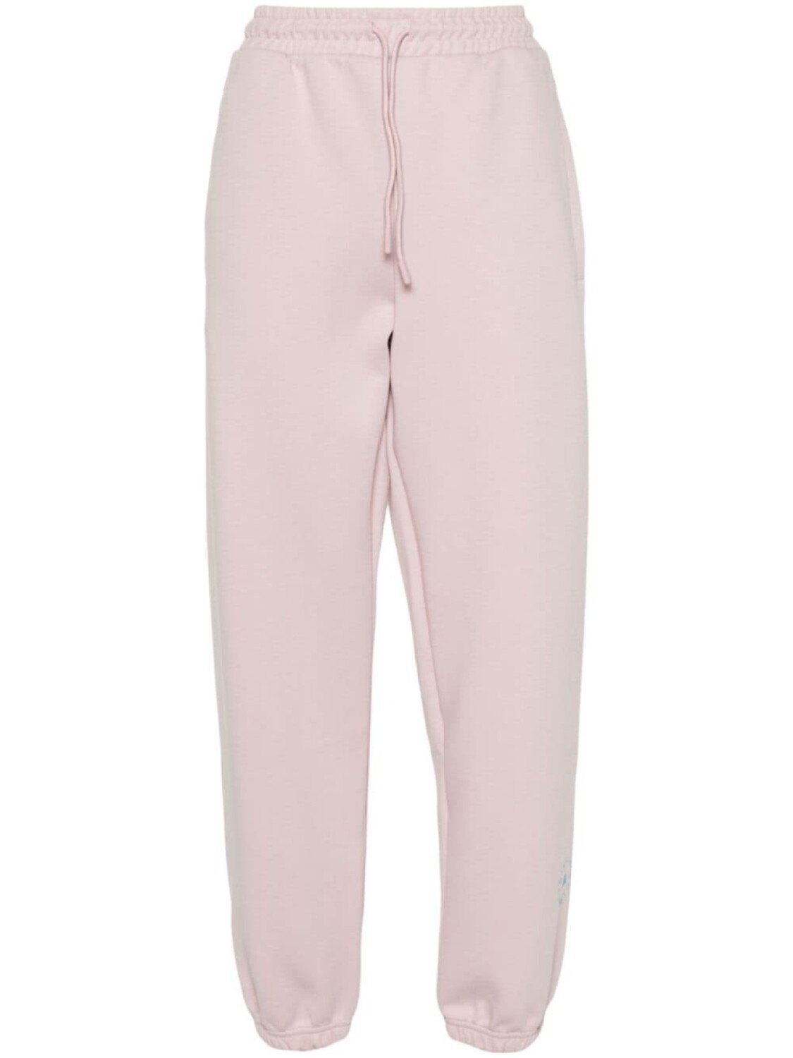

adidas by Stella McCartney зауженные спортивные брюки с логотипом, розовый