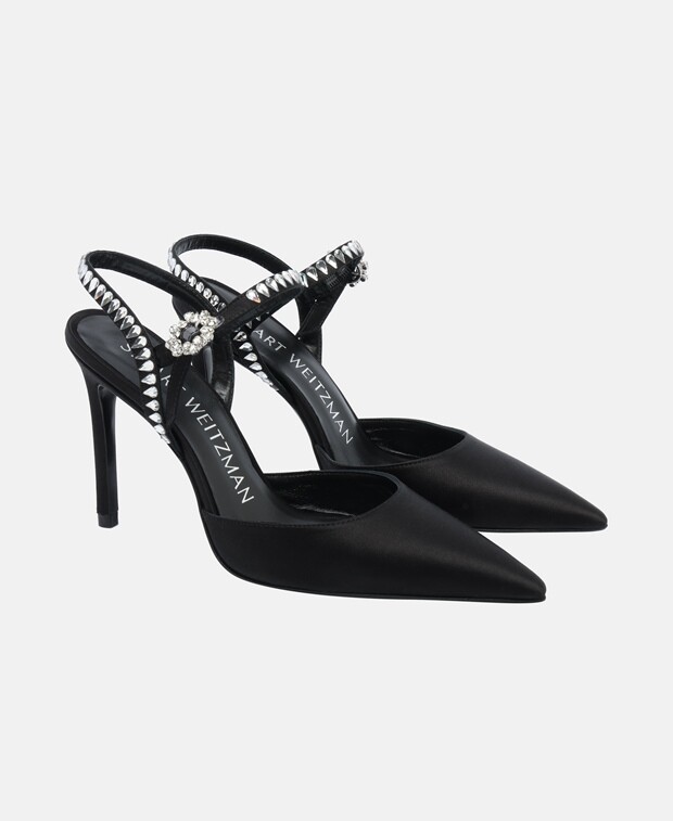 

Босоножки на каблуке Stuart Weitzman, черный