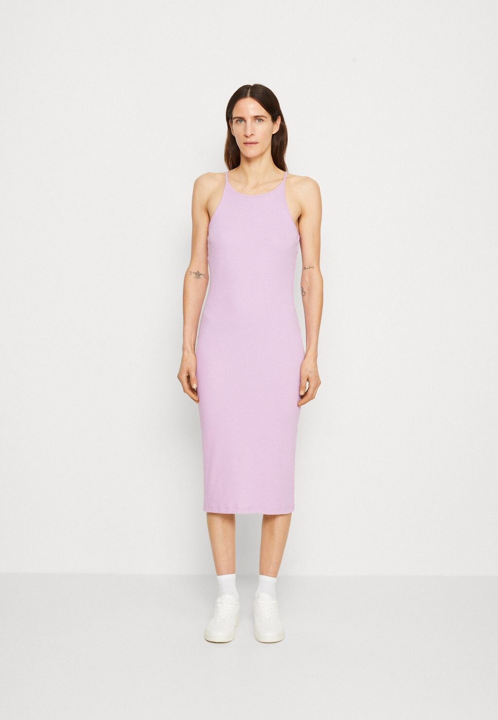 

Платье прямого кроя edc by Esprit, фиолетовый