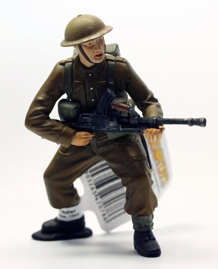 

Фигурка британского солдата TISSOTOYS, 1944 год.