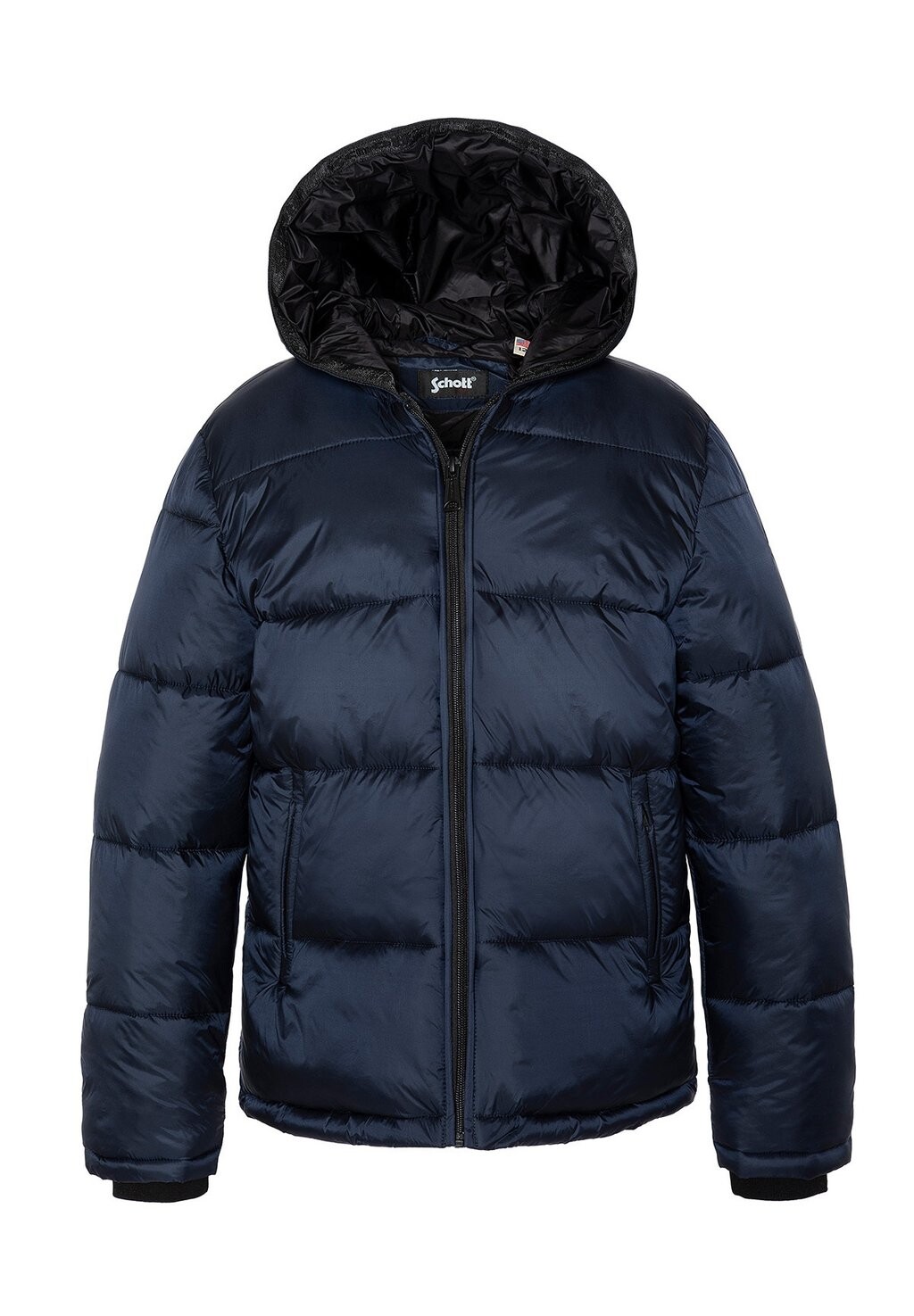 

Зимняя куртка Hooded Puffer Schott, цвет marine