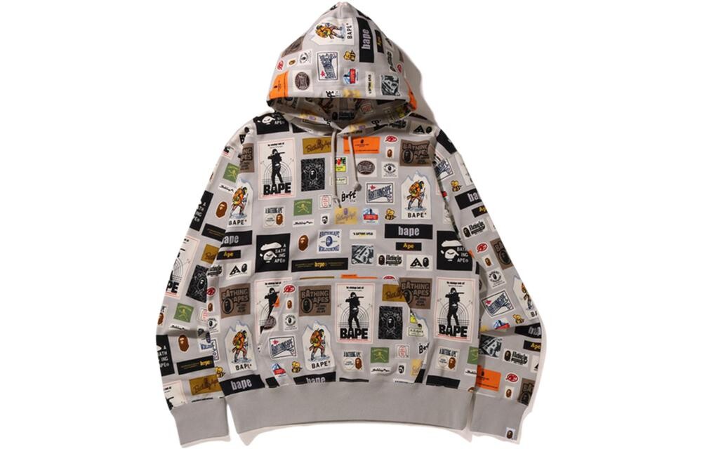 

Толстовка мужская A Bathing Ape, цвет Apricot Cream