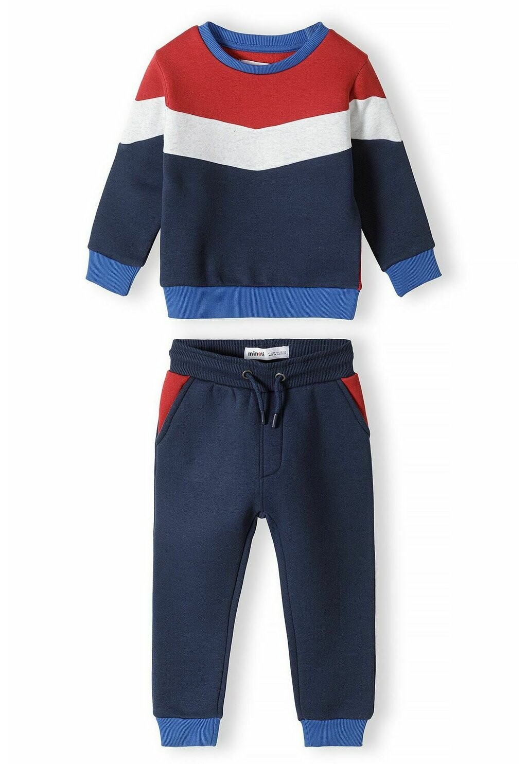 

Спортивный костюм STANDARD SET MINOTI, цвет navy bordeaux
