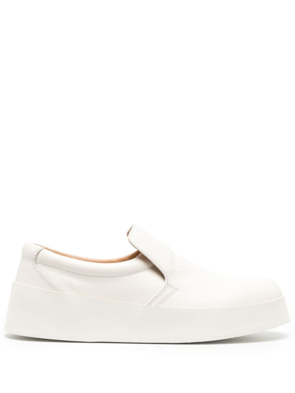 

JW Anderson кожаные слипоны, белый