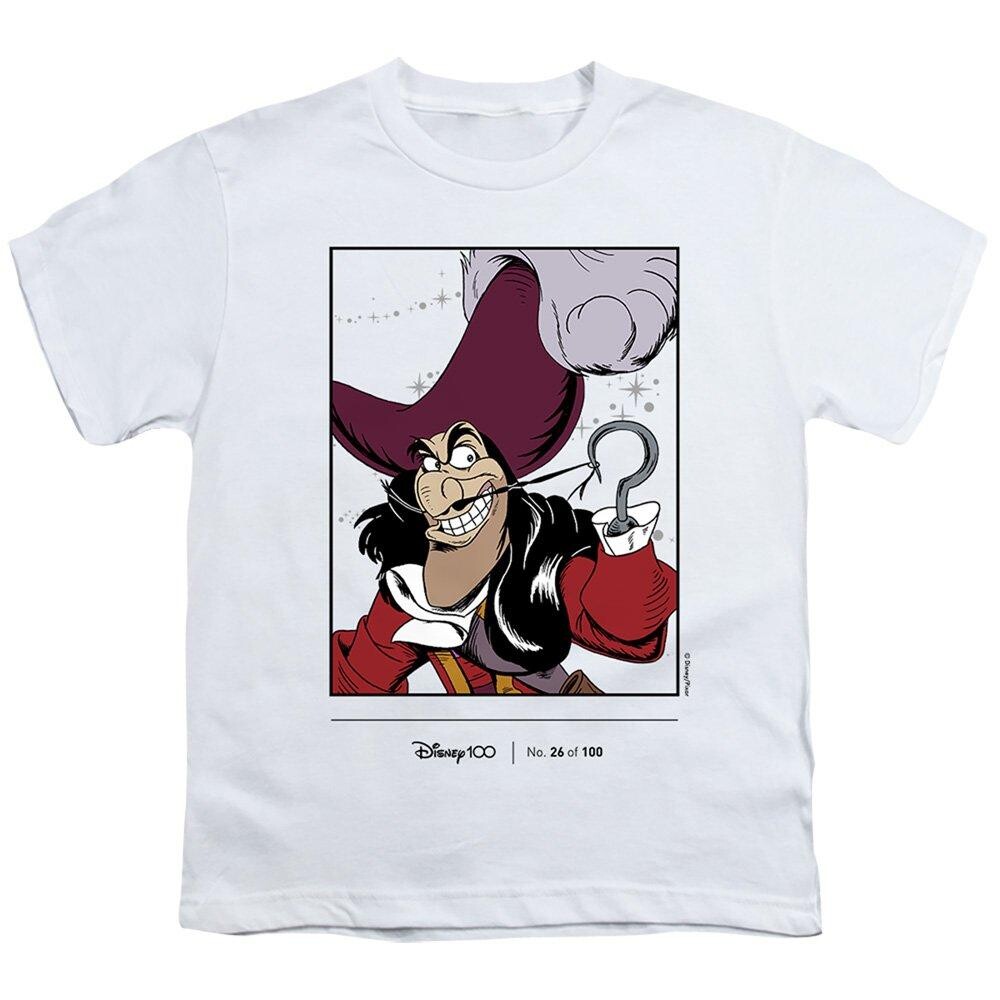 

Футболка Disney 100 Limited Edition, посвященная 100-летию Капитана Крюка, белый
