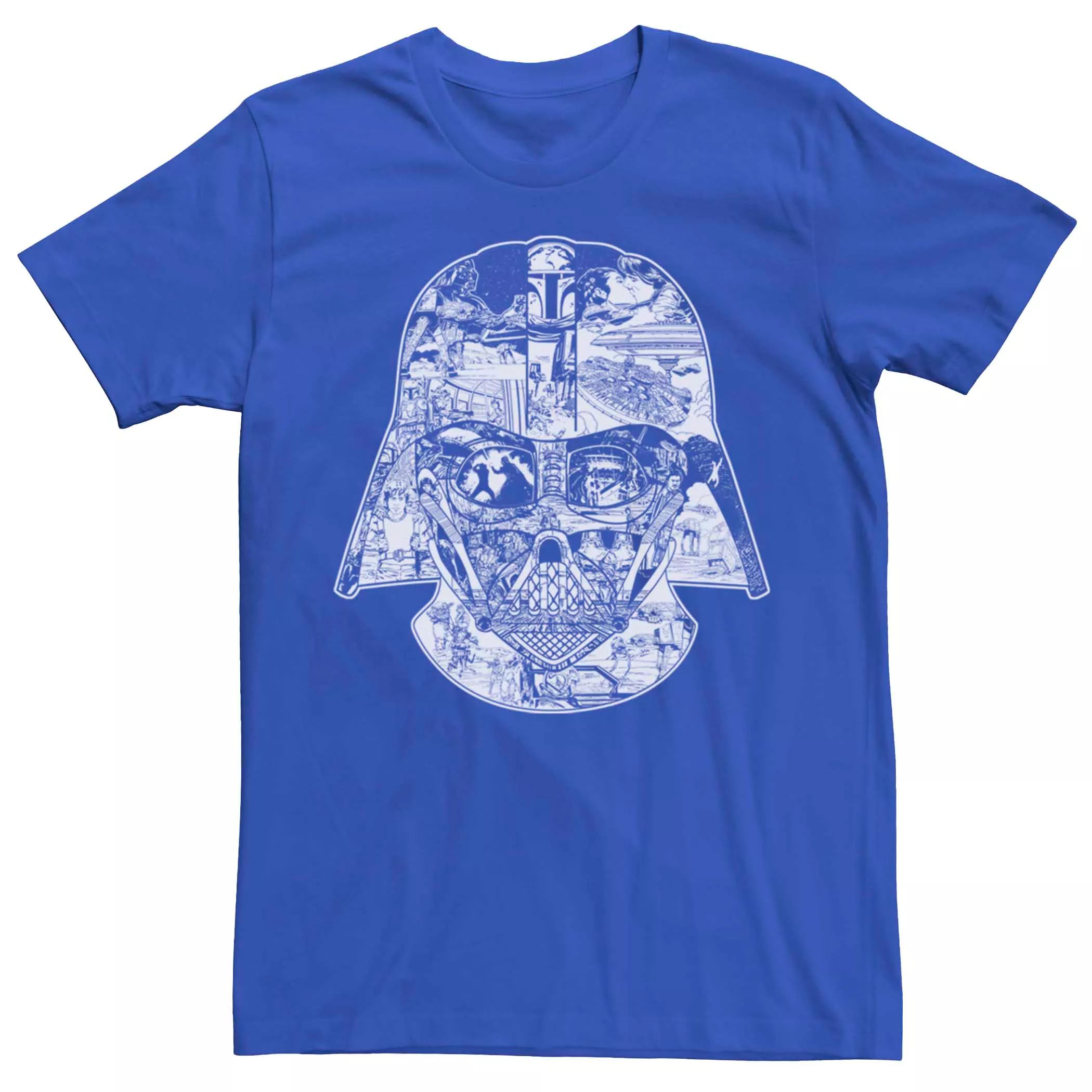 Мужская футболка с изображением Дарта Вейдера «Звездные войны» Licensed Character мужская футболка с костюмом дарта вейдера звездные войны licensed character