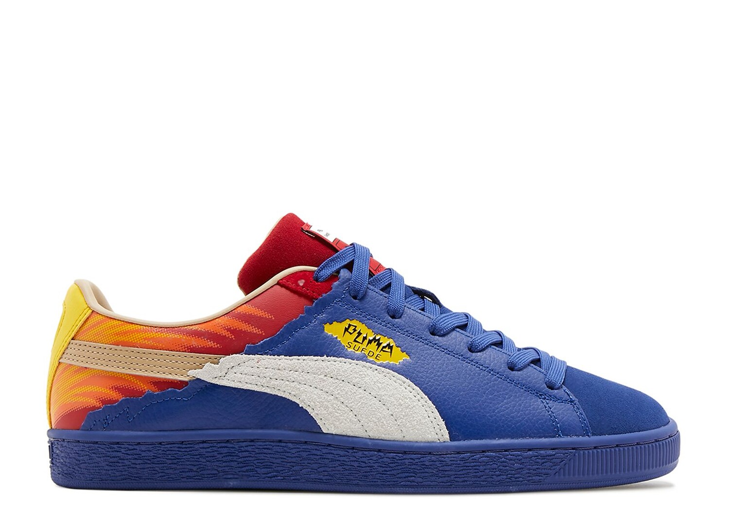 

Кроссовки Puma Suede 'Layers - Firecracker', синий