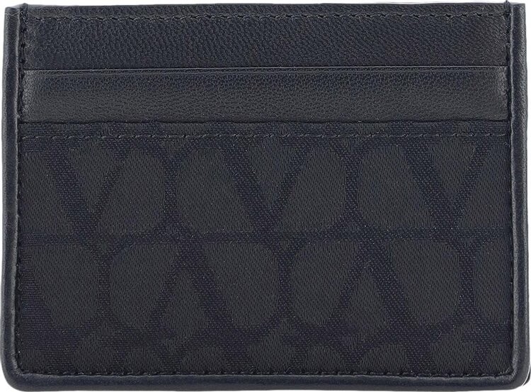 

Картхолдер Valentino Toile Iconographe Jacquard 'Black', черный