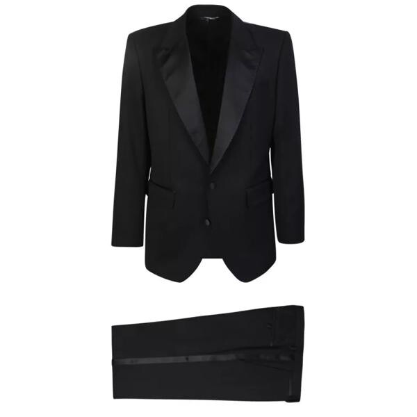 

Брюки black single-breasted suit Dolce&Gabbana, мультиколор