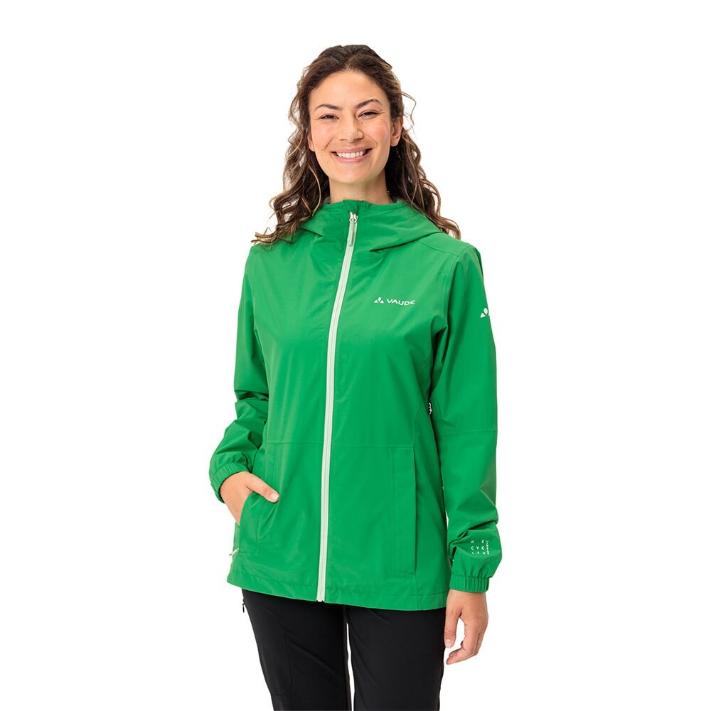 

Куртка VAUDE Neyland Full Zip Rain, зеленый