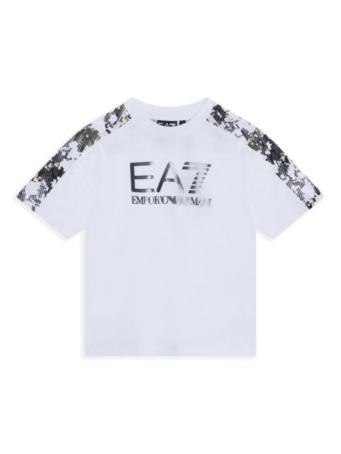 

Ea7 Emporio Armani футболка с нашивкой-логотипом, белый