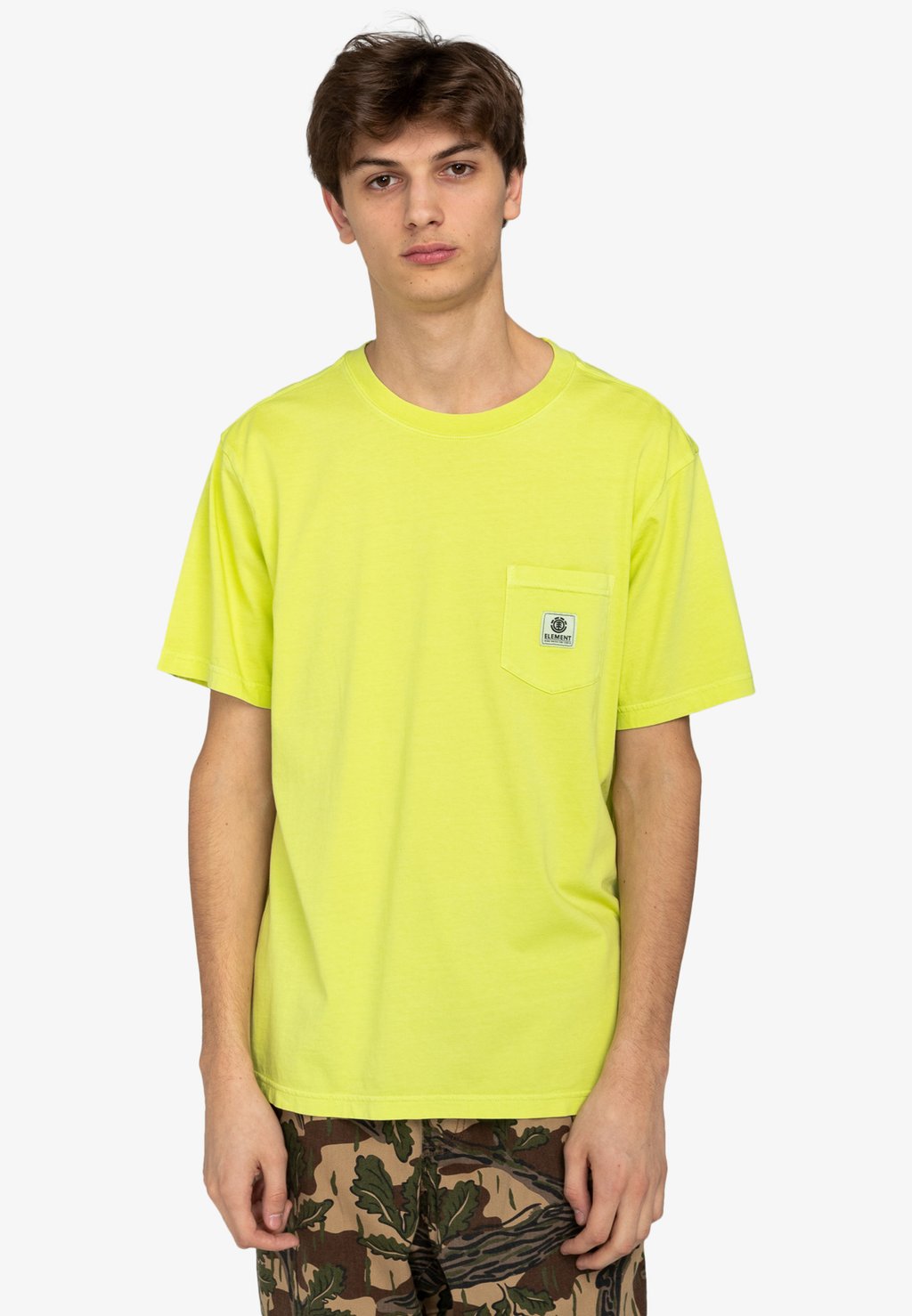 Базовая футболка Pour Homme Element, цвет neon green
