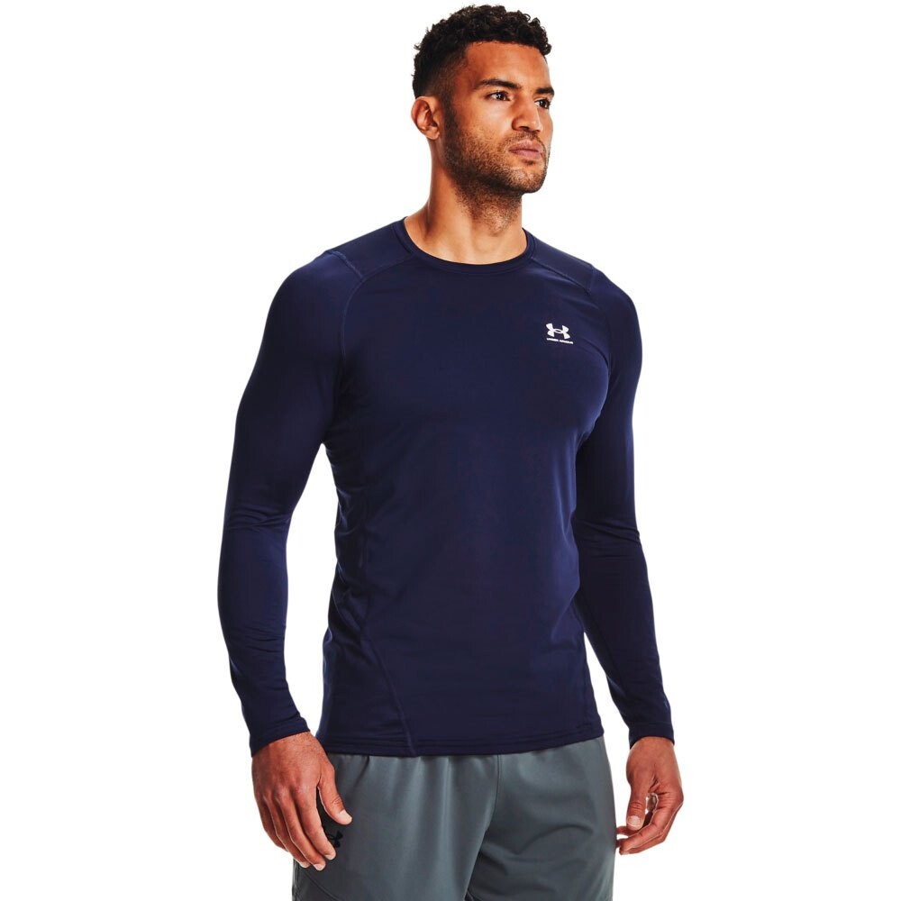 

Футболка с длинным рукавом Under Armour ColdGear Armour Fitted Crew, синий