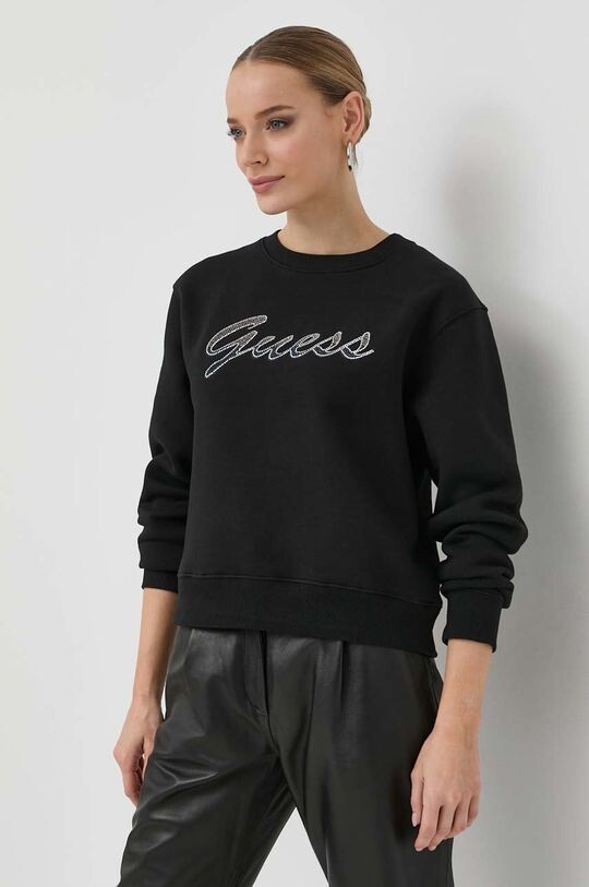 

Угадайте, толстовка Guess, черный