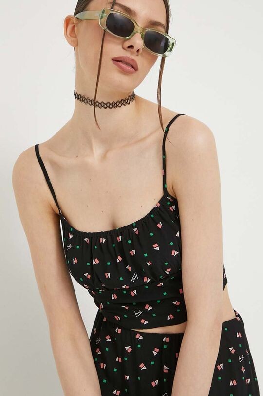 

Топ Tommy Jeans, черный