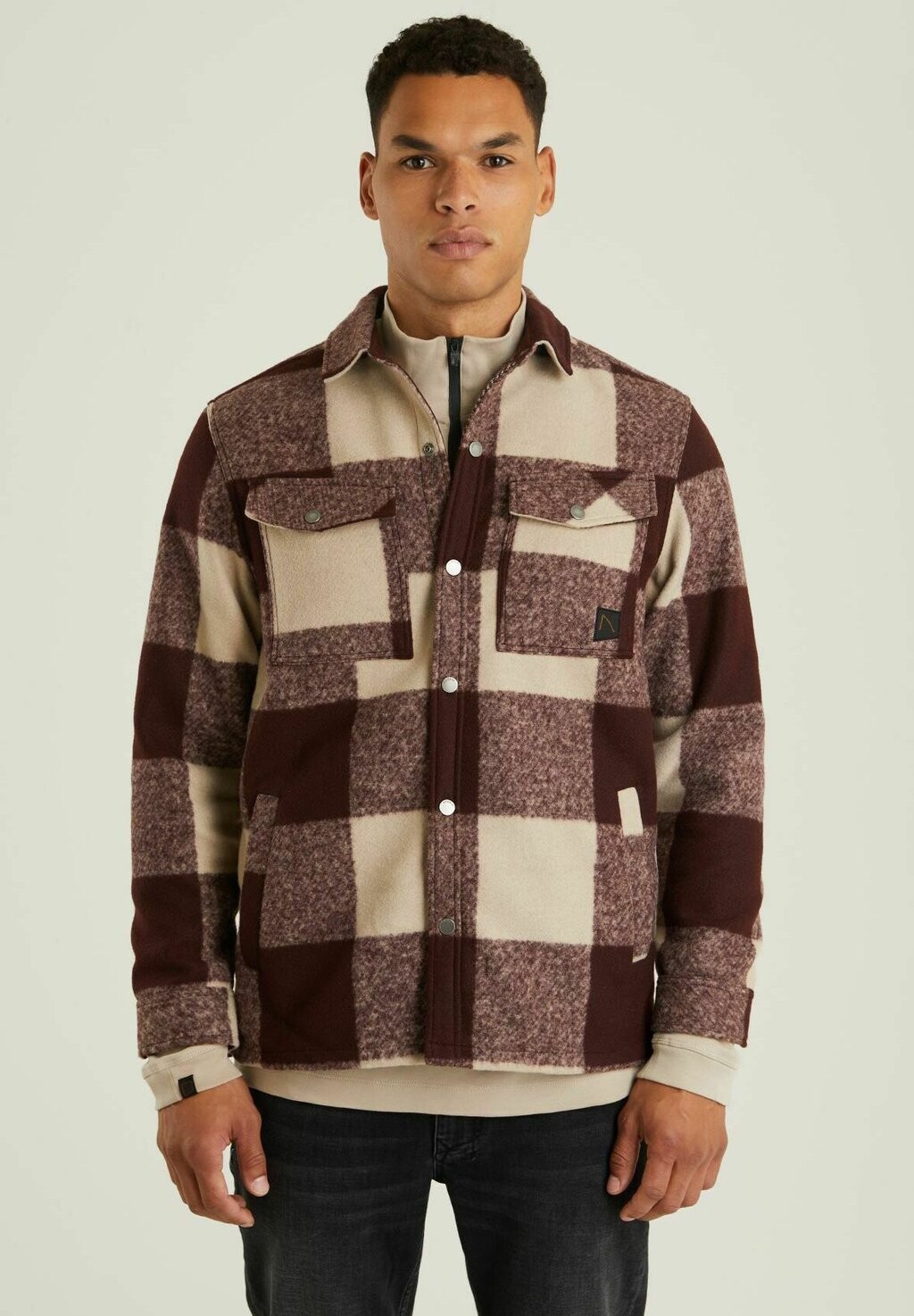

Легкая куртка Porter Boucle CHASIN', красный