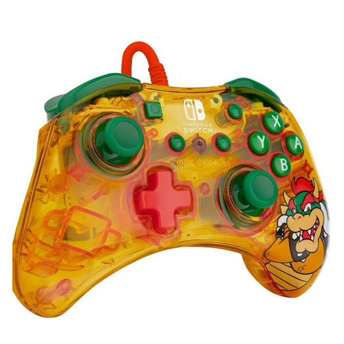 Wired Rockcandy Bowser – Nintendo Switch Controller Nintendo wireless controller adapt to nintendo left right bluetooth gamepad for nintendo switch joy controller handle grip switch game