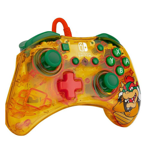 

Wired Rockcandy Bowser – Nintendo Switch Controller Nintendo