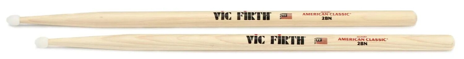 

Американские классические барабанные палочки Vic Firth - 2B - нейлоновый наконечник