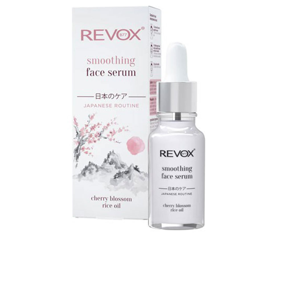 Увлажняющая сыворотка для ухода за лицом Japanese ritual smoothing face serum Revox, 20 мл сыворотка для лица revox b77 сыворотка для лица с ретинолом и скваланом