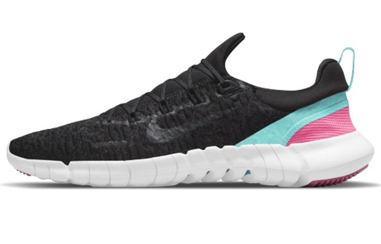 

Nike Free Run 5.0 Черный/Зеленый/Розовый