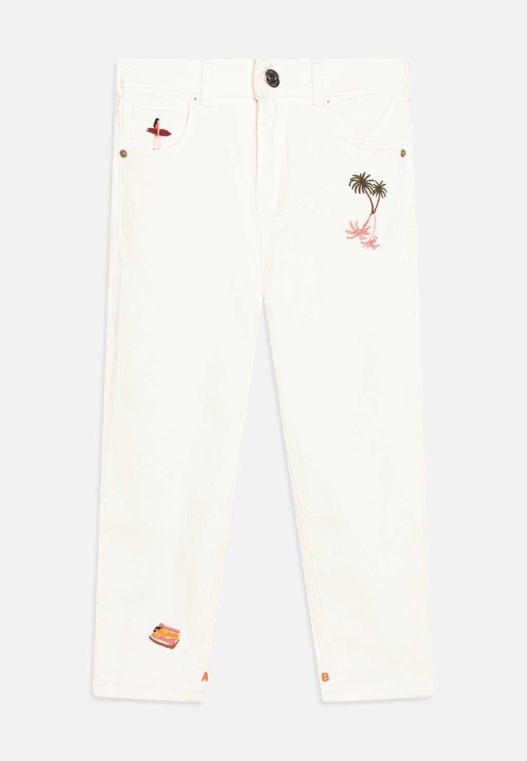

Джинсы свободного кроя THE TIDE HIGH RISE BEACH SCEN Scotch & Soda, цвет white