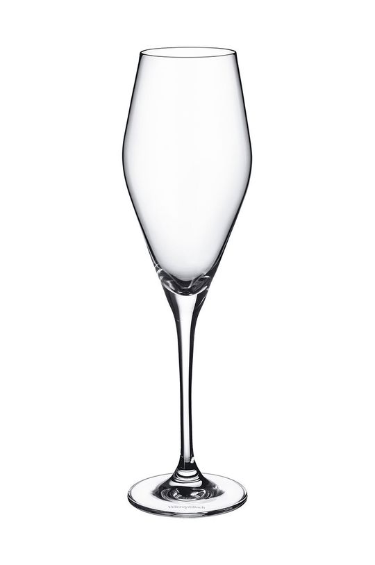 набор фужеров для шампанского режюф на троих пластиковых 150 мл 6 шт Набор бокалов для шампанского La Divina (4 шт.) Villeroy & Boch, прозрачный