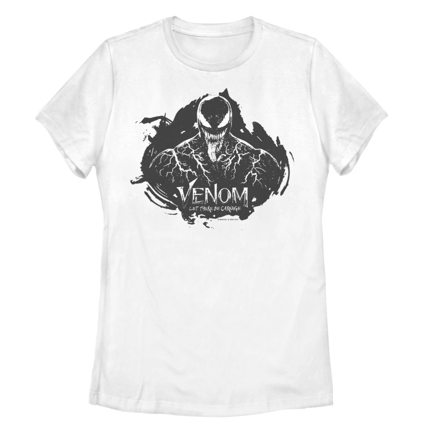 

Футболка Marvel Venom: Let There Be Carnage для юниоров с темным кругом Licensed Character