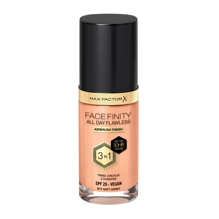 Тональная основа Facefinity Base de Maquillaje Max Factor, 77 Soft Honey румяна max factor facefinity blush 1 5 г