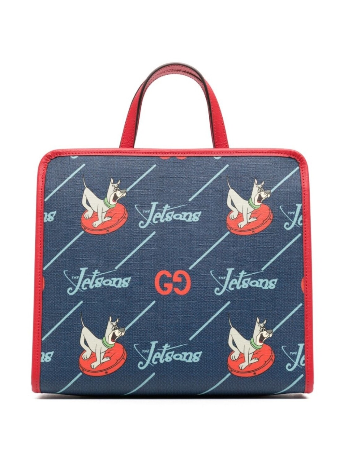 

Gucci Kids сумка с логотипом из коллаборации с Jetsons, синий