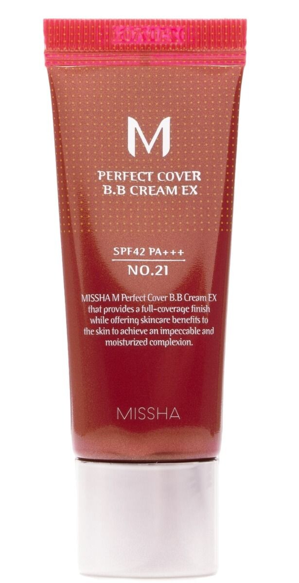 

ВВ крем для лица Missha M Perfect Cover BB SPF42 PA+++, 21 Light Beige