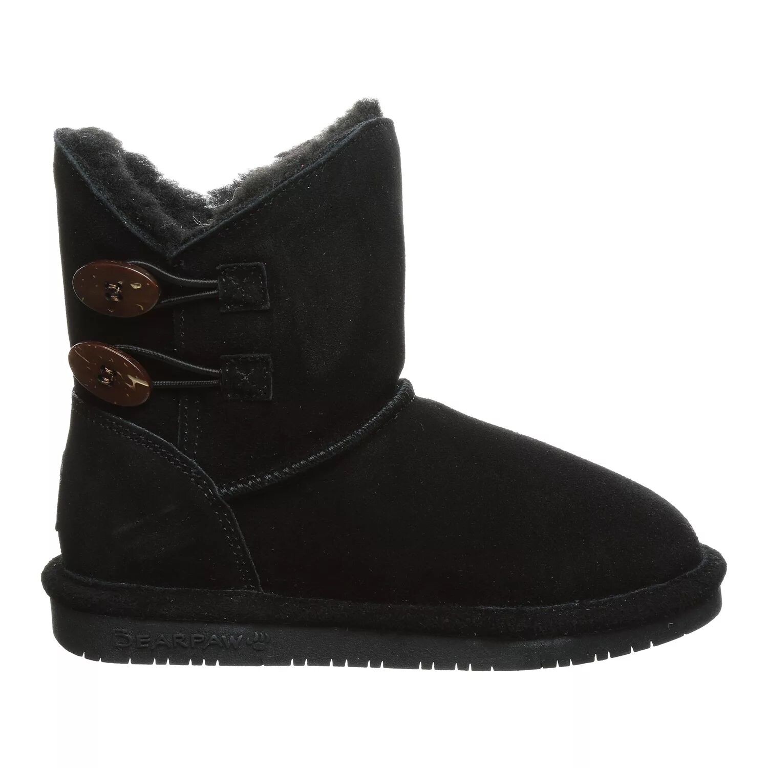 

Замшевые зимние сапоги для девочек Bearpaw Rosaline Bearpaw, бледно-розовый