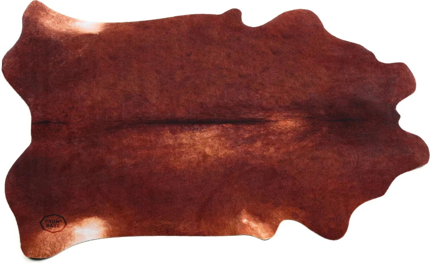 

Коврик для барабанов/сценический коврик Drum N Base Vegan Cow - Betsy Red Brown