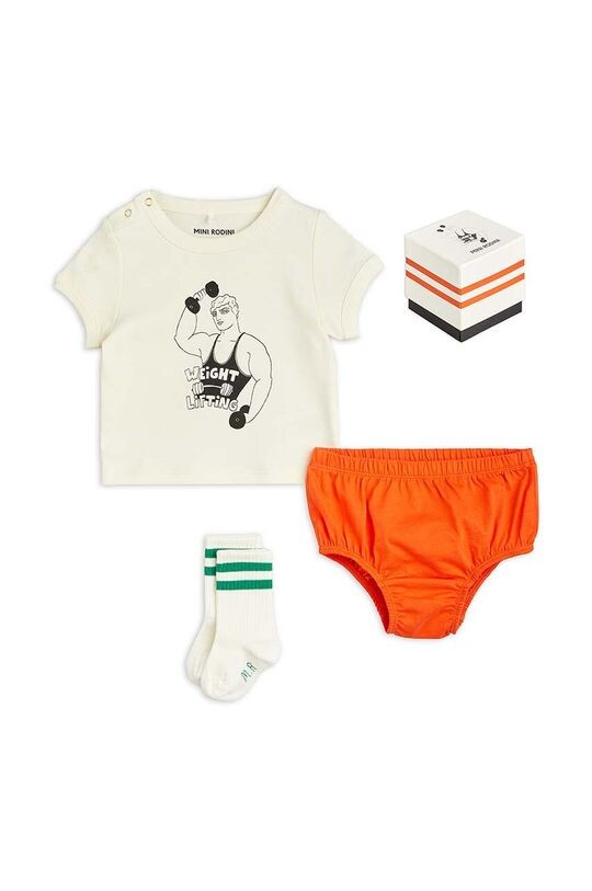 

Mini Rodini Комплект одежды для малышей Тяжелая атлетика, мультиколор
