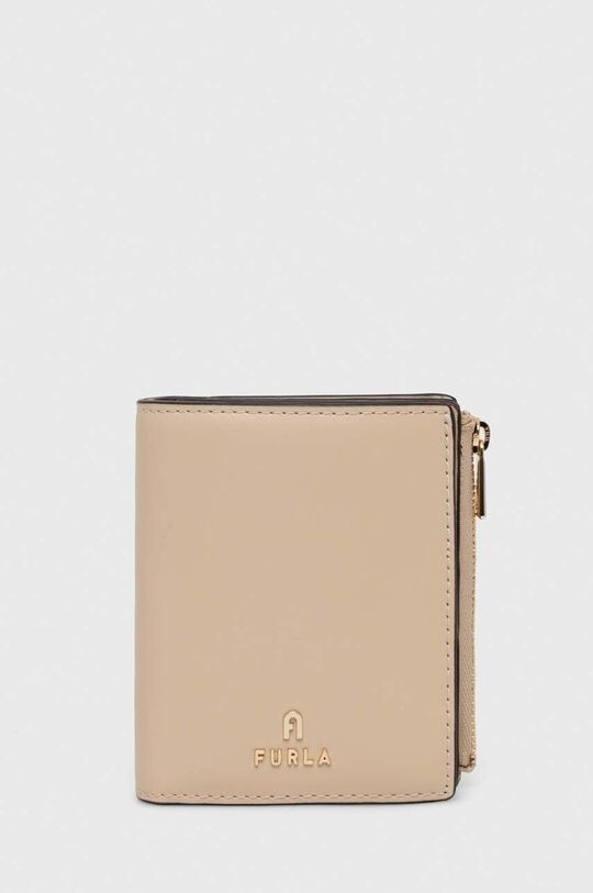 

Кожаный кошелек Furla, бежевый