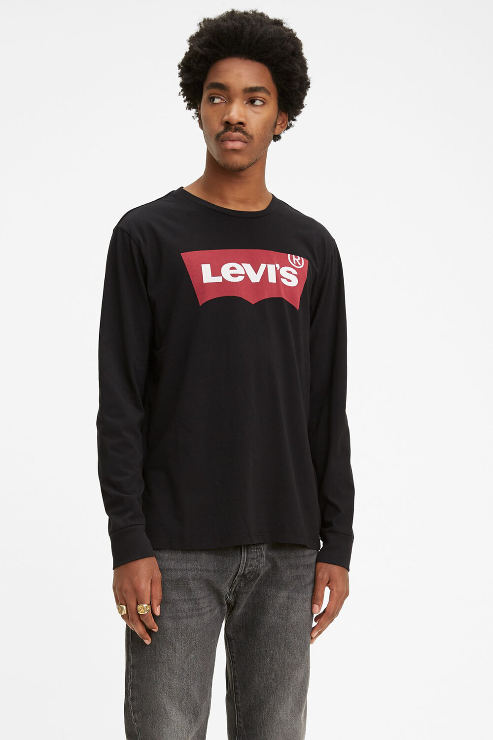

Толстовка - Черный - Классический крой Levi's, черный