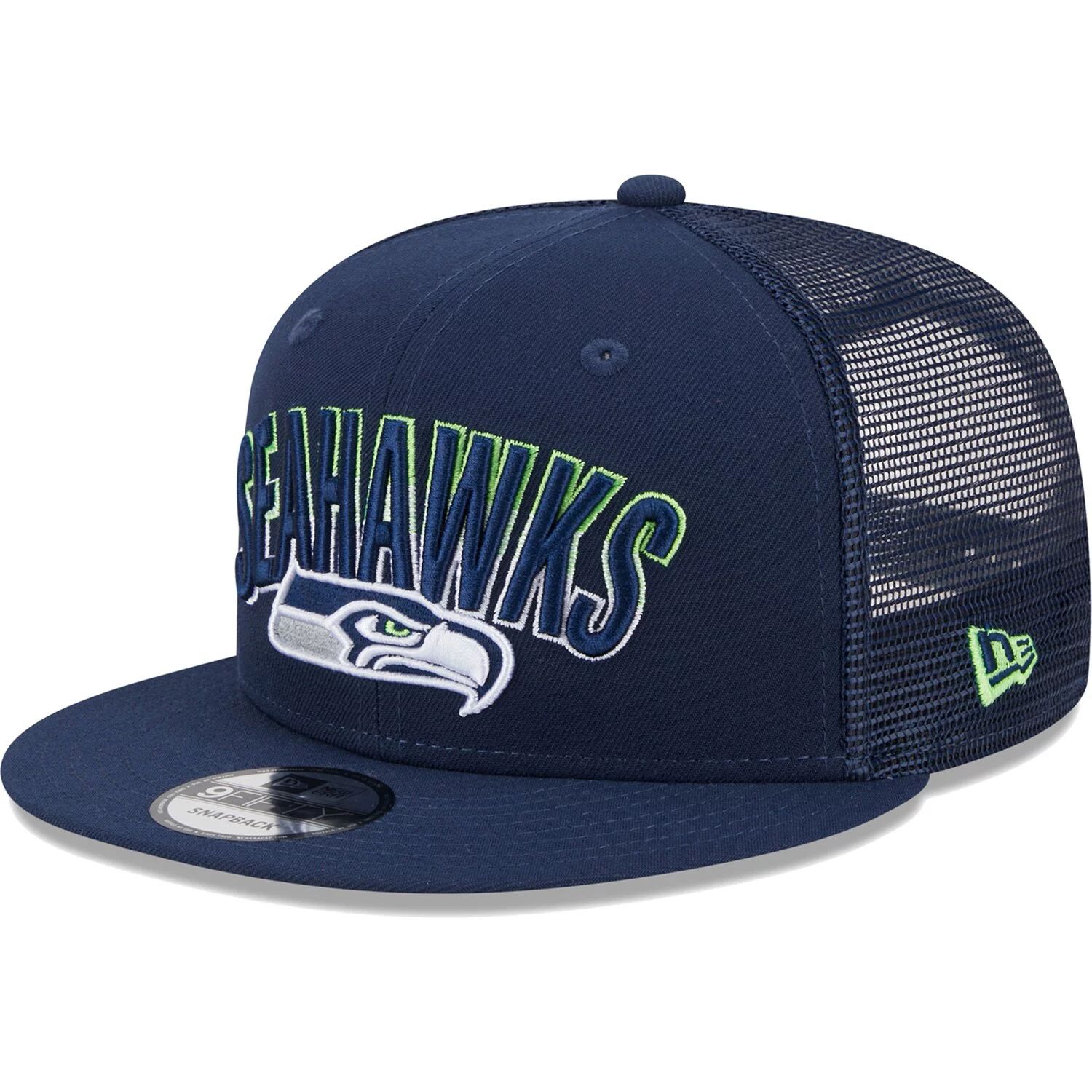 

Мужская темно-синяя кепка New Era College Seattle Seahawks Grade Trucker 9FIFTY Snapback