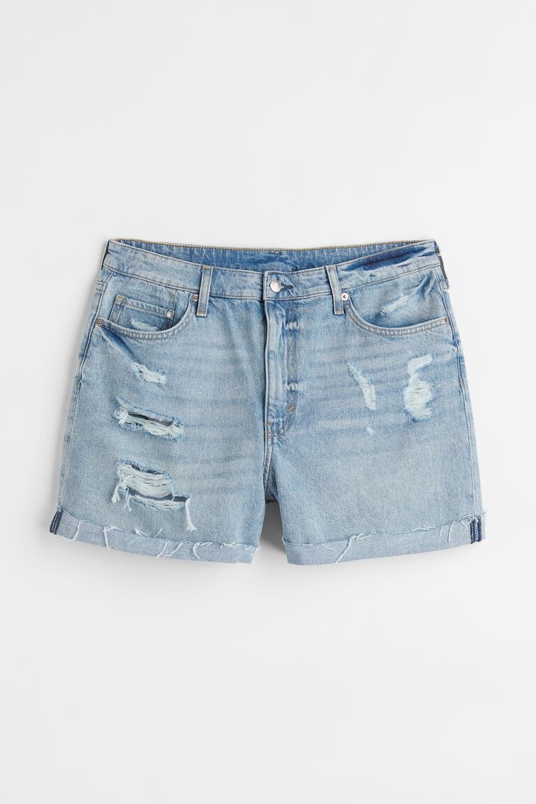 

Джинсовые шорты H&M Mom Comfort High H&M