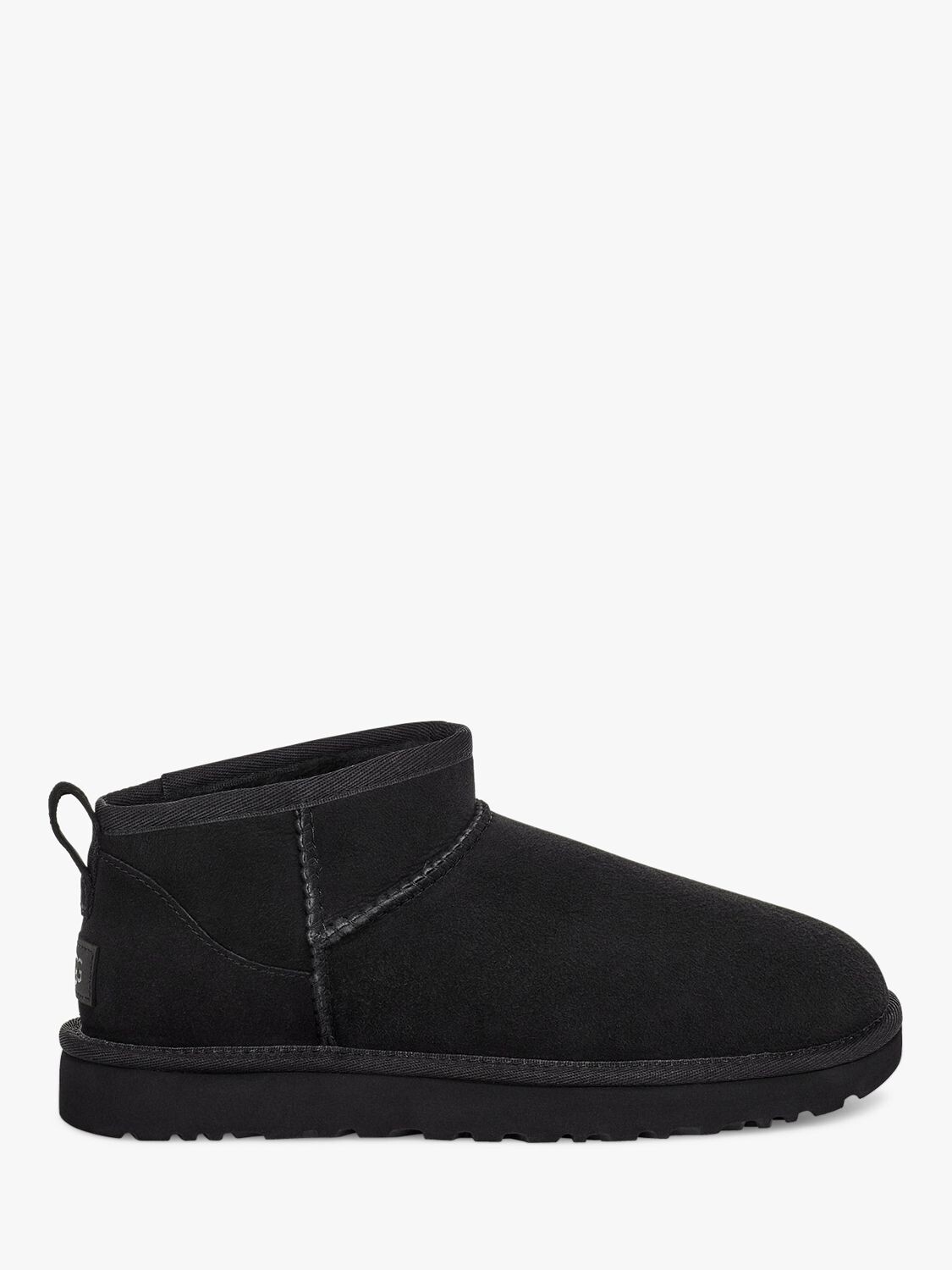 

Угги UGG Classic Ultra Mini из овчины и замши, черный