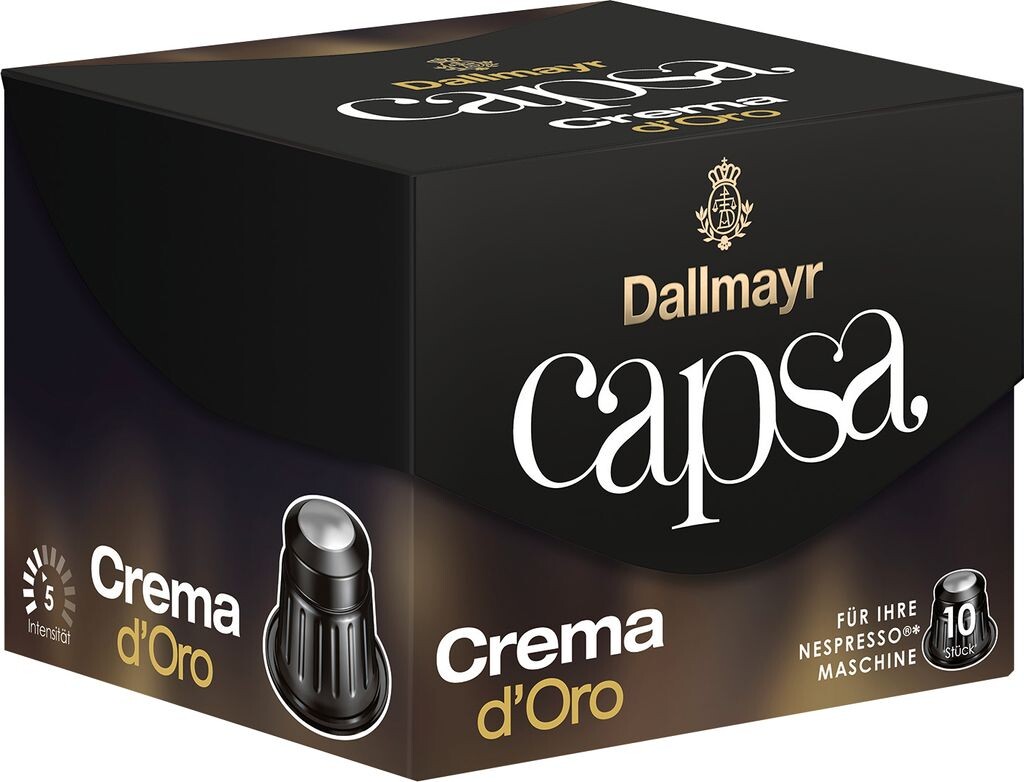 

Даллмайр Капса Крема д'Оро | 10 комп. Nespresso. Капсулы Dallmayr